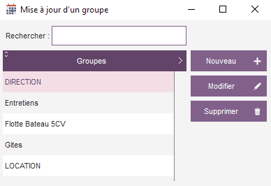 le planning3 - gestion des groupes