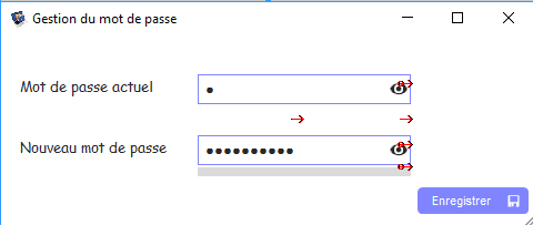 Memoryhome - Gestion mot de passe