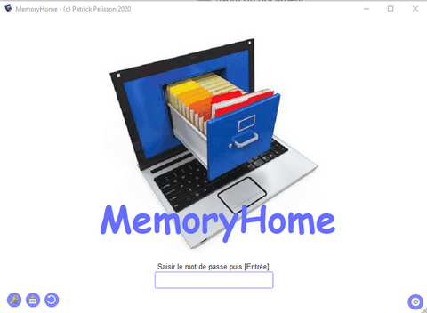 MEMORYHOME page accueil